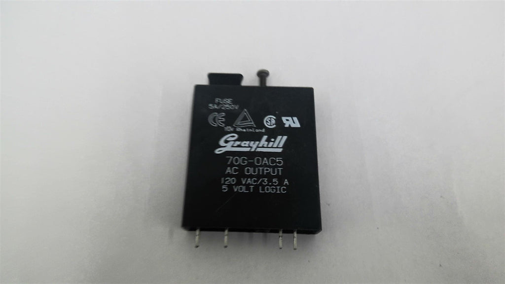 Grayhill 70G-OAC5 Output Module 120 VAC 5 Volts Lot Of 4