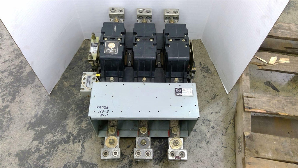 GE CR286H002AA1A Motor Satrter Size 6 460 Volts 400 HP