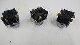 Cutler-Hammer 10250T/91000T Red Pushbutton Lot of 3