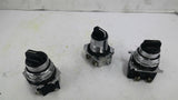 Cutler-Hammer 10250T/91000T Selector Switch Lot of 3