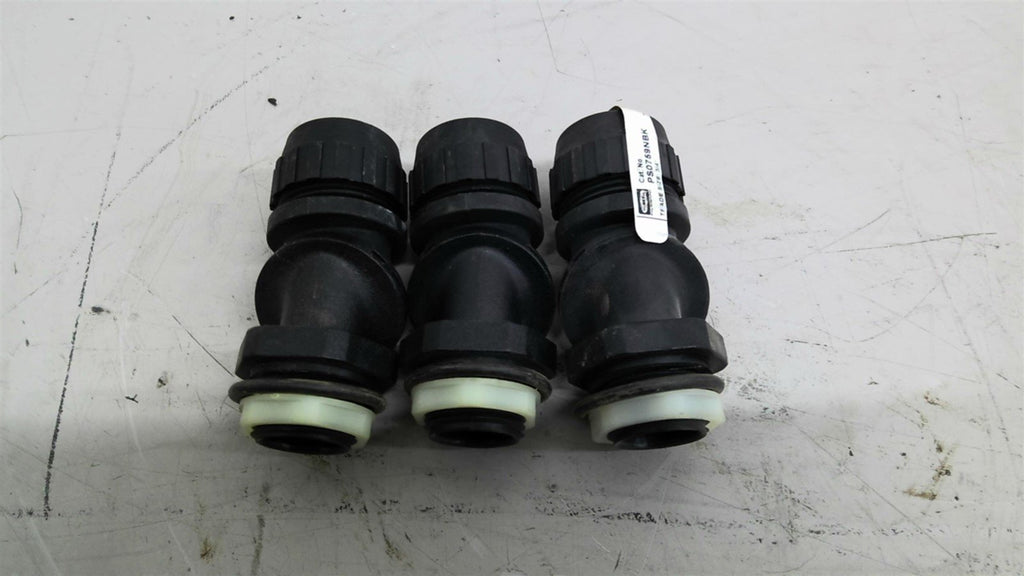 Hubbell PS0759NBK Conduit Lot of 3