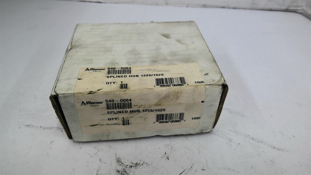 Warner 540-0064 Splined Hub 1225/1525