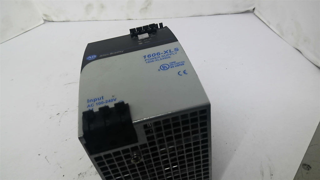 Allen Bradley 1606-XLS480E Power Supply Single Phase 24V 20 Amp 480 Watts
