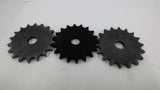 Martin 40A18 Sprocket 40 Chain 18 Teeth Lot of 3