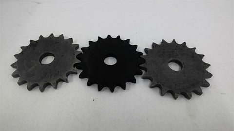 Martin 40A18 Sprocket 40 Chain 18 Teeth Lot of 3