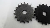 Martin 40A18 Sprocket 40 Chain 18 Teeth Lot of 3