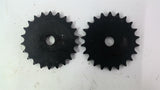 Martin 40A22 Sprocket 40 Chain 22 Teeth Lot of 2