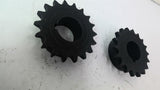 Martin 40BS18 1 1/4" Sprocket 40 Chain 18 Teeth Lot of 2