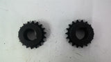 Martin 40BS18 1 1/4" Sprocket 40 Chain 18 Teeth Lot of 2