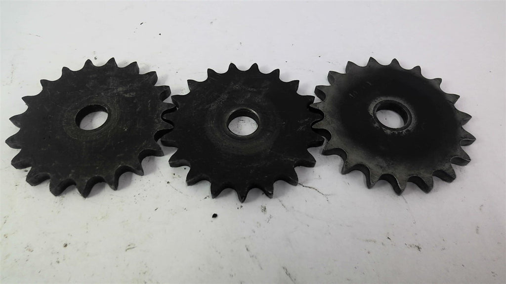 Martin 40A19 Sprocket 40 Chain 19 Teeth Lot of 3