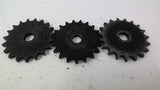 Martin 40A19 Sprocket 40 Chain 19 Teeth Lot of 3