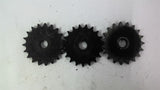 Martin 40A19 Sprocket 40 Chain 19 Teeth Lot of 3