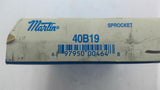 Martin 40B19 Sprocket 40 Chain 19 Teeth