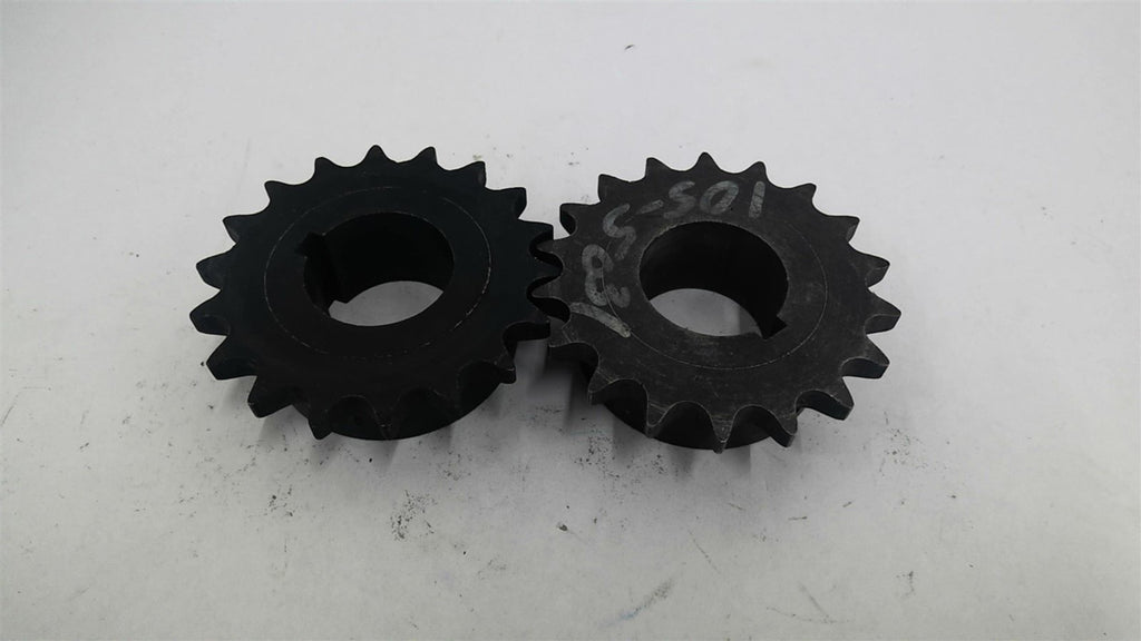 Martin 40BS18 1 1/4" Sprocket 40 Chain 18 Teeth Lot of 2