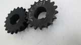 Martin 40BS18 1 1/4" Sprocket 40 Chain 18 Teeth Lot of 2