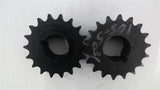 Martin 40BS18 1 1/4" Sprocket 40 Chain 18 Teeth Lot of 2