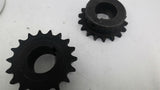 Martin 40BS18 1 1/4" Sprocket 40 Chain 18 Teeth Lot of 2