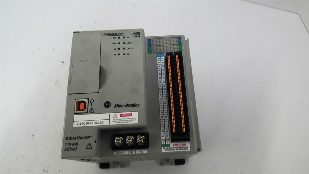 Allen Bradley 1769-L24ER-QB1B Compact Logix Digital Input/Output Controller