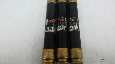 Bussman FRS-R-15 Fuse 15amp Lot of 3