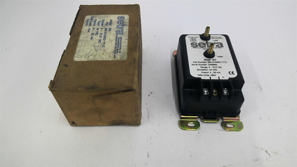 Setra 2641015WD11T1C Transducer Switch 24 Vdc 4-20 mA