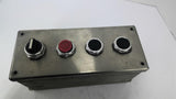 Allen Bradley E-4PBXSS Enclosure