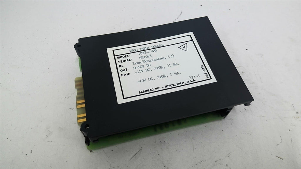 Acromag 1822-J-V0 1800 Input Module 0-10 VDC