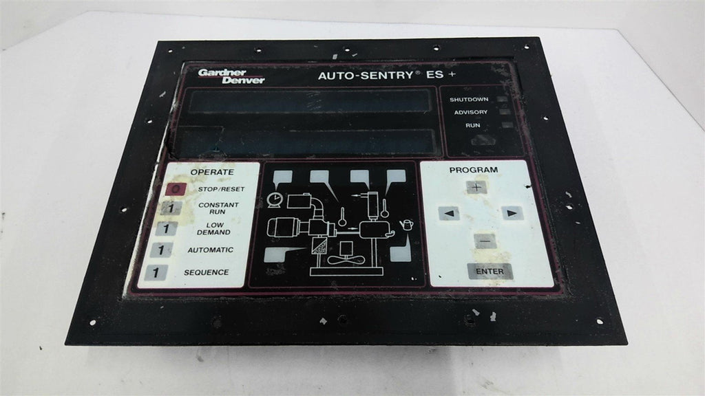 Gardner Denver Auto-Sentry ES+ Compressor Controller Screen ONLY