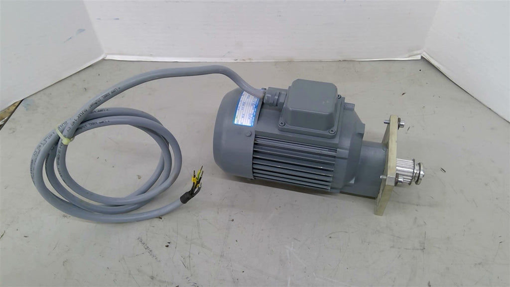ABM VDE0530 AC 0.18KW Gear Motor 170/1360RPM 4P 3PH 1G28F/4D63-4 230V TEFC 50HZ