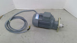 ABM VDE0530 AC 0.18KW Gear Motor 170/1360RPM 4P 3PH 1G28F/4D63-4 230V TEFC 50HZ