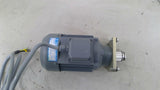 ABM VDE0530 AC 0.18KW Gear Motor 170/1360RPM 4P 3PH 1G28F/4D63-4 230V TEFC 50HZ