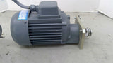 ABM VDE0530 AC 0.18KW Gear Motor 170/1360RPM 4P 3PH 1G28F/4D63-4 230V TEFC 50HZ