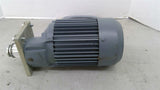 ABM VDE0530 AC 0.18KW Gear Motor 170/1360RPM 4P 3PH 1G28F/4D63-4 230V TEFC 50HZ