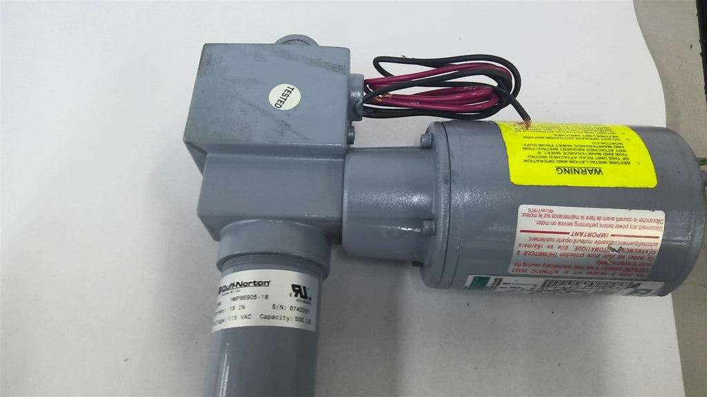 Duff-Norton HMPB6905-18 Actuator 18 stoke 115 Volts