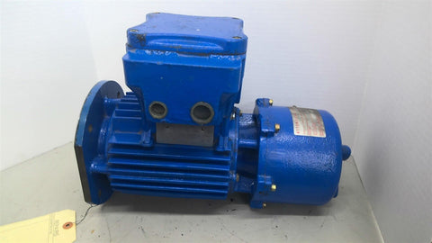Cemp DB8080B6 0.55KW AC Brake Motor 1200RPM 6P 3PH 280/480V TENV 60HZ