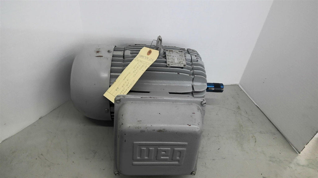 Weg WEG-3-18-184T 3HP AC Motor 1800 RPM 4P 3 Phase 184T 208-230/460V TEFC