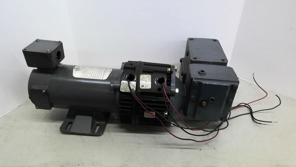 Boston PM925AT-B DC Gear Motor 1/4hp 90hp 300:1 Ratio FWA721-300-B5-G