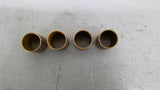 Copper Fitting 1 1/8" OD 1" ID 1 1/4" L Lot of 4