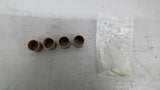 Copper Fitting 1 1/8" OD 1" ID 1 1/4" L Lot of 4