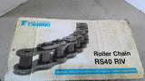 Tsubaki RS40 RIV Roller Chain 10 FT Long