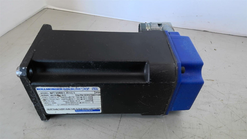 Kollmorgen Goldline MT308B1-R1C1 230V Servo Motor 3000 RPM
