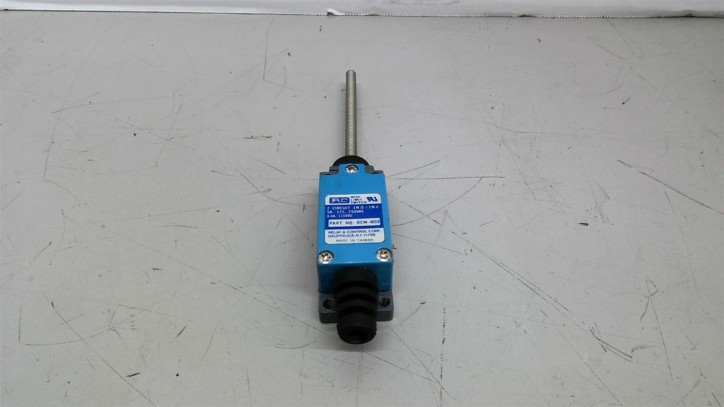 Relay & Control RCM-403 Limit Switch 5Amp 125 250 Vac