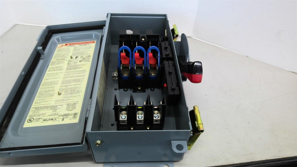 Square D H361AWK Fusible Safety Switch 30 Amp Type 3R