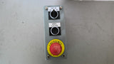 Hoffman E3PBGXM 3 Button Control Panel 7 3/16", 2 3/4" W, 3 3/4" H