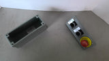 Hoffman E3PBGXM 3 Button Control Panel 7 3/16", 2 3/4" W, 3 3/4" H
