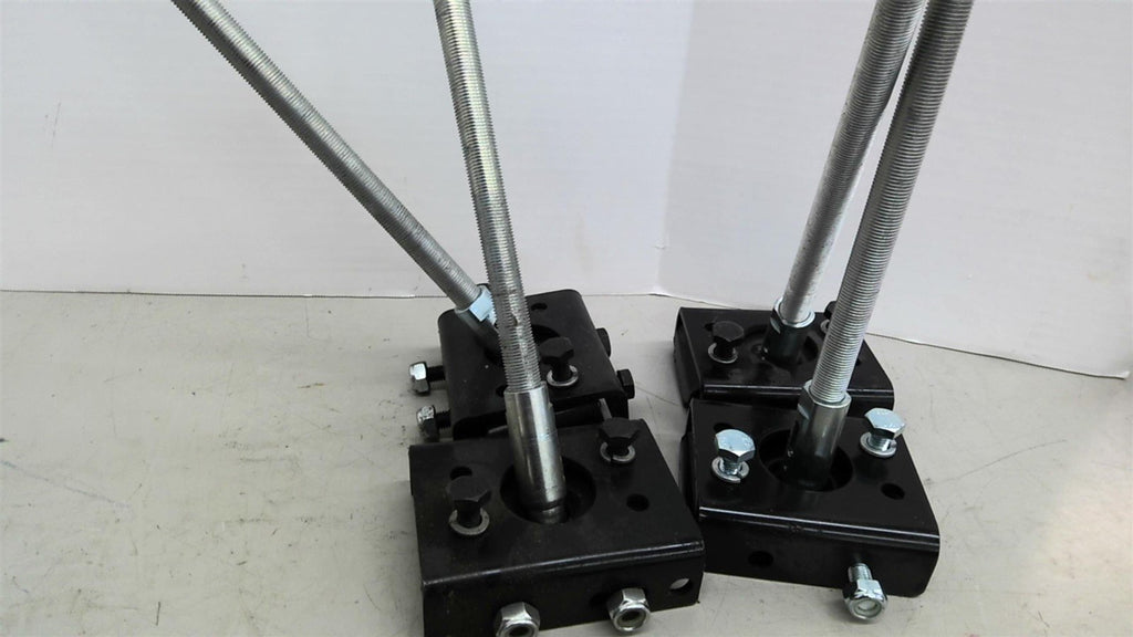 Machine Leveling Feet 14" Long Lot Of 4