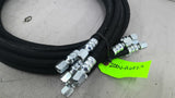 Parker 201-4 5mm Hydraulic Hose SAE J1402 WP 21 3000PSI Lot of 5