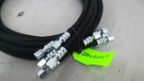 Parker 201-4 5mm Hydraulic Hose SAE J1402 WP 21 3000PSI Lot of 5