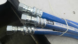 Parker 221FR SAE J1527 Hydraulic Hose Lot Of 5
