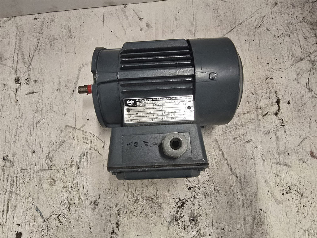 Greiffenberger F153895-014 .16HP 230/460V 3600 RPM 2P FR-56 AC Motor