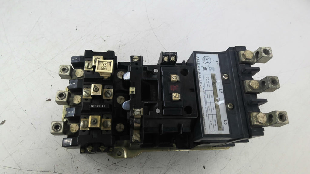 Allen Bradley 509-DOD Starter Size 3 460 Volt 50 Hp